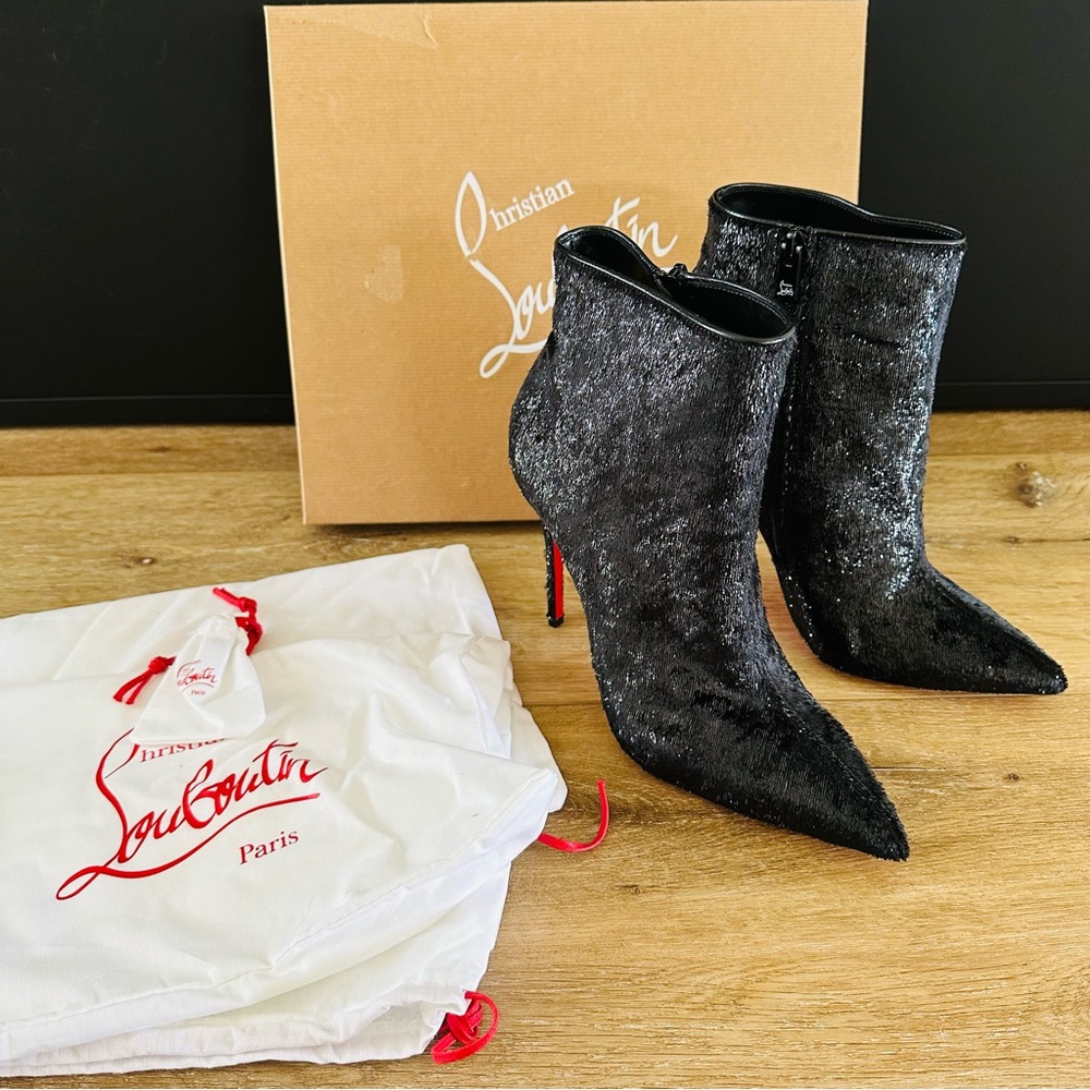 Christian louboutin so Kate bootie 100 velour